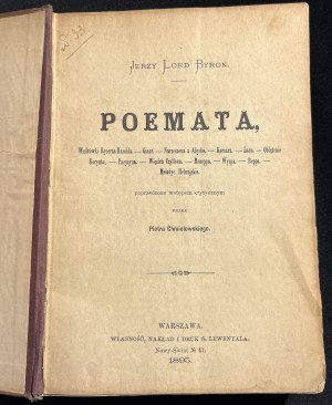 J. L. BYRON - Poemata [1895].