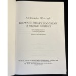 A. WIETRZYK - Słownik gwary pogórzan [2011].
