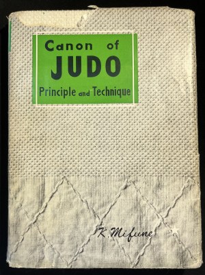 K. MIFUNE - Canon of Judo [wyd. 4, jęz. angielski, 1960]