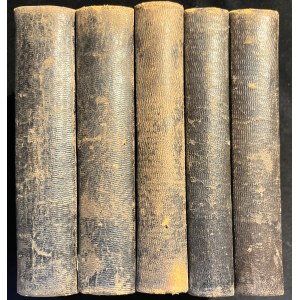 The works of Lord Byron, tom 1-5 [wyd. 2, jęz. angielski, 1866]