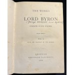 The works of Lord Byron, tom 1-5 [wyd. 2, jęz. angielski, 1866]