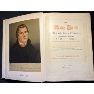 Die Beilige Schrift des Alten und Neuen Testaments [německy, cca 1894].