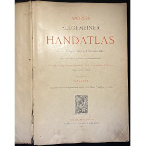 Andrees Allgemeiner Handatlas [wyd. 4, jęz. niemiecki, 1900]