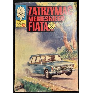 [CAPTAIN ŻBIK] Zastavte modrý fiat, 1. vydání, 1980.