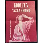 Woman in a bathrobe - folder advertising the film