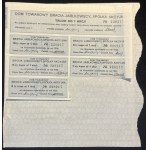 [1925] WARSAW. Dom Towarowy Bracia Jabłkowscy. 1 bearer share of nominal value 10 zloty.