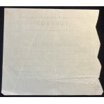 [1923] WARSZAWA. Towarzystwo Handlowo-Przemysłowe Polprod. Świadectwo Tymczasowe