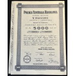 [1922] WARSAW. Polish Commercial Exchange. Third issue. For 5000 Polish marks