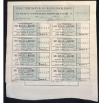 [1921] WARSZAWA. Zakłady Przemysłowe Karol Machlejd. Jedna akcja na 1000 marek