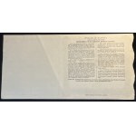 [1921] WARSAW. Sarnia Glassworks. 3rd issue. 50 shares of 1000 Polish marks each