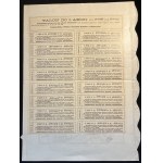 [1923] WARSAW. Warsaw Steam Locomotive Construction Company. 5th issue. For two thousand five hundred Polish marks.