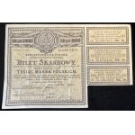 [1920] WARSAW. Treasury Ticket. Republic of Poland. One thousand Polish marks. Series I