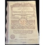 [1923] WARSAW. Joint stock company of metal factories under the firm Norblin br. Buch and T. Werner. 7th issue. Stock of 500 marks