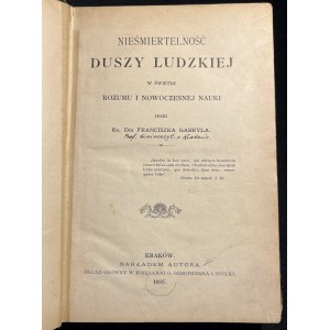 F. GABRYL - Nesmrtelnost lidské duše [1895].