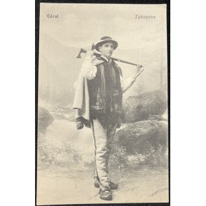 [Carte postale, Zakopane] Highlander [1911].