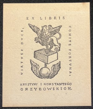 EX LIBRIS Krystyny i Konstantego Grzybowskich [1943]