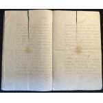 [VARŠAVSKÝ PRINCIPÁLNÍ ÚŘEDNÍK] Smlouva o půjčce mezi majorem Antoniem Łaszewským a kapitánem Gabrielem Latalským [1810].