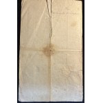 [VARŠAVSKÝ PRINCIPÁLNÍ ÚŘEDNÍK] Smlouva o půjčce mezi majorem Antoniem Łaszewským a kapitánem Gabrielem Latalským [1810].