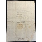 P. Gniewosz of Dalewice makes a treaty for 2000 florins with M. Chrostowski [Krakow, 1624, Latin].