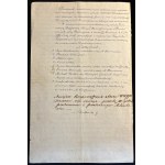 Rozporządzenia biskupa diecezji warszawskiego, Antoniego Fijałkowskiego [Warszawa, 1856] [bifolium]