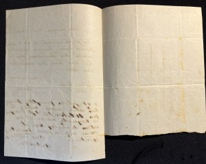 Letter from B. Bielawski to K. hr. Stadnicki regarding his book on the sons of Gediminas [Lviv, 1860].
