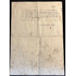 Instruction secrète de l'État clandestin polonais. Instruction organisationnelle /Adm-1/ - concernant la construction de structures de district subordonnées au starost [quartier général, 1942].