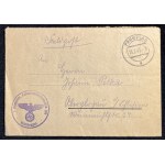[Field mail] Letter from Private Pełka to Father Jan Pełka from Glogowek [Prenzlau, 1943, German].