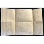 [Poste de campagne] Lettre du soldat Pełka à son père Jan Pełka de Glogówek [Prenzlau, 1943, allemand].