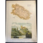 [Gostynin, Gombin] Map of Gostynin district and church in Gostynin [1907].