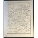 [Greater Poland, Poznań] Map of Greater Poland. Provinz Posen [1851].