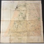 [Carpathian riflemen in Palestine] Jaffa, Tel Aviv - map of central Palestine [1935].