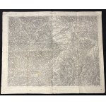 [Zywiec] Map of the vicinity of Zywiec. Saybusch [reprint 1914].