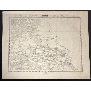 [Sulęcin, Torzym, Świebodzin] Mapa części obecnej Ziemi Lubuskiej i Śląska. Theil von der Neumark [1807-1813]