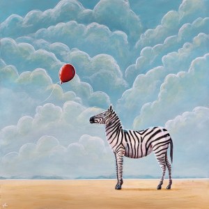 Aleksandra Lacheta, Meeting with a red balloon, 2024