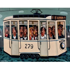 Wladislaw Stalmachow, Old streetcar, 2024