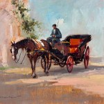 UNIDENTIFIED ARTIST, Road with Carriage