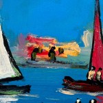 Antonio Bertè, Segelboote - Antonio Bertè (Neapel 1936 - 2009)