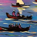 Antonio Bertè, Segelboote - Antonio Bertè (Neapel 1936 - 2009)