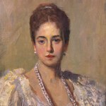 UNIDENTIFIED SIGNATURE, Portrait of a woman in the Impressionist style