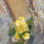 UNIDENTIFIED SIGNATURE, Portrait of a woman in the Impressionist style