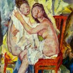 CIAVOLINO, Two Women in the Impressionist manner - Ciavolino