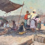 PERSICO, Characters and Pulcinella at Mergellina
