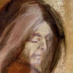 UNBEZEICHNETE UNTERSCHRIFT, Porträt einer Frau