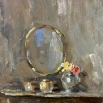 Attilio Toro, Portrait of a woman in an interior setting - Attilio Toro (1892 - 1982)