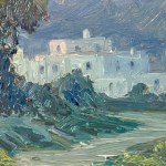 Leon Giuseppe Buono, Abruzzo landscape - Leon Giuseppe Buono (1888 - 1976)