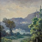 Leon Giuseppe Buono, Abruzzo landscape - Leon Giuseppe Buono (1888 - 1976)