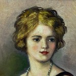 UNIDENTIFIED SIGNATURE, Portrait of a woman