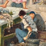 Salvatore Rodriguez, Fish Vendor - Salvatore Rodriguez (Napoli 1957)