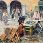Salvatore Rodriguez, Fish Vendor - Salvatore Rodriguez (Napoli 1957)