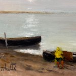 Gaetano Bocchetti, Scene with a Lake - Gaetano Bocchetti (1888 - 1990)